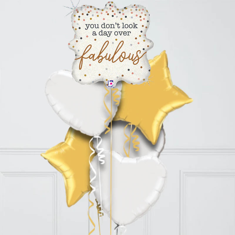 Fabulous Confetti Balloons Bunch