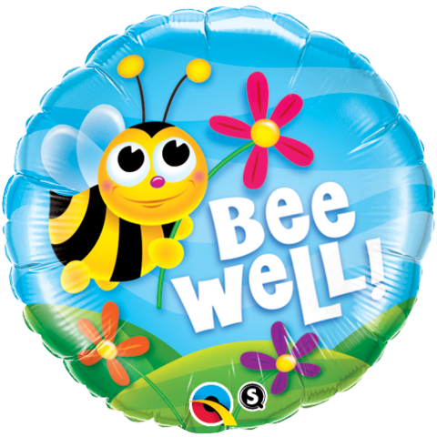 Get Well Bee Balloon Bouquet