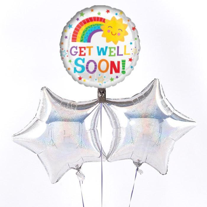 Get Well Sunshine Balloon Bouquet