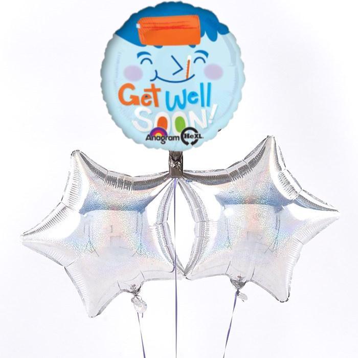 Get Well Soon Fever Balloon Bouquet