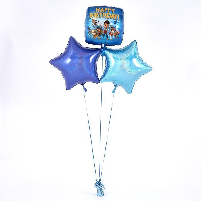 Paw Patrol Happy Birthday Blue Balloon Bouquet